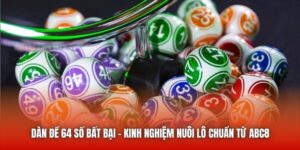 Dàn Đề 64 Số Bất Bại - Kinh Nghiệm Nuôi Lô Chuẩn Từ ABC8
