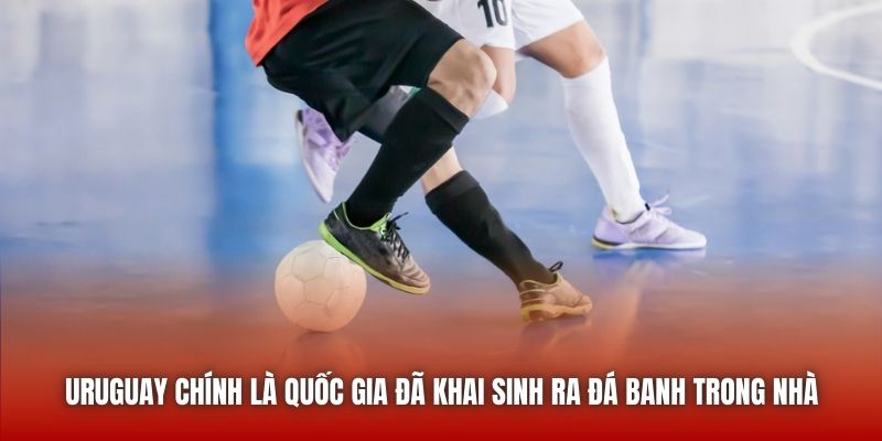 Uruguay chính là quốc gia đã khai sinh ra đá banh trong nhà